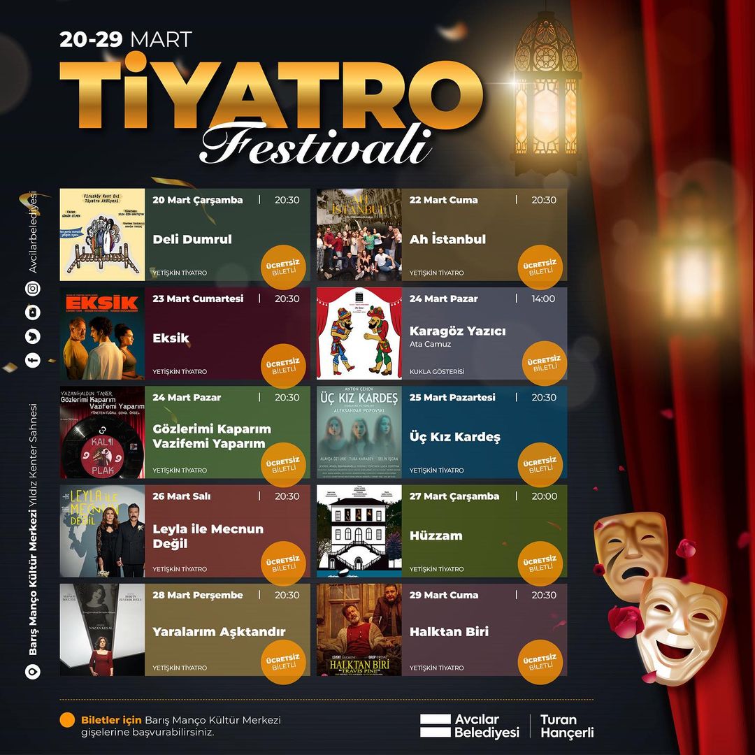 Avcılar Kültür Sanat - Tiyatro Festivali